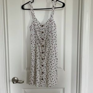 Rose detail summer dress by Hollister.